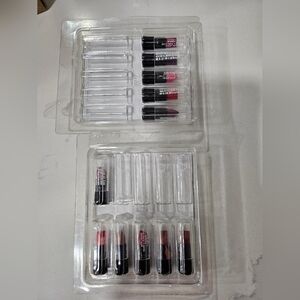 AVON satin lipstick samples, 11 samples